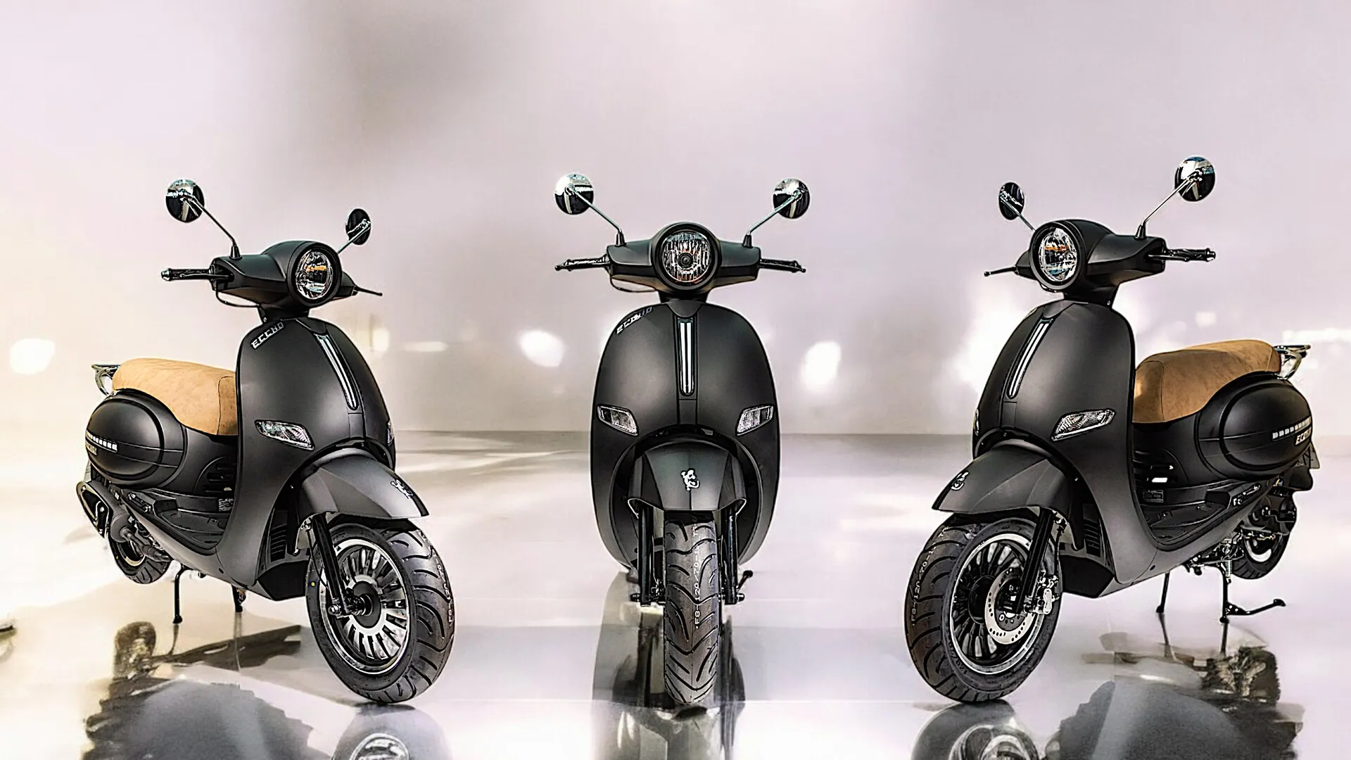 Eccho Talia Black : Le scooter 50cc injecton Euro 5+ adulte
