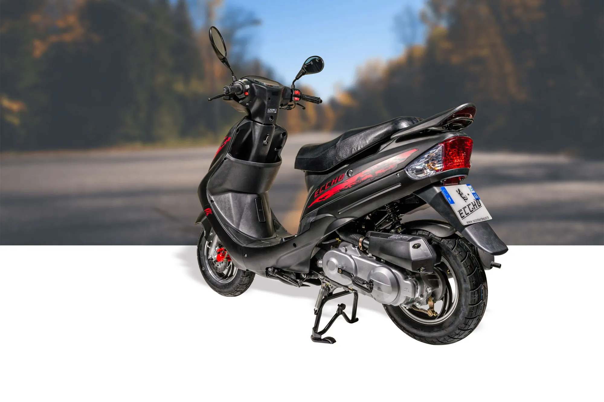 ECCHO JOKER 50 BLACK-le scooter pas cher idéal pour débuter