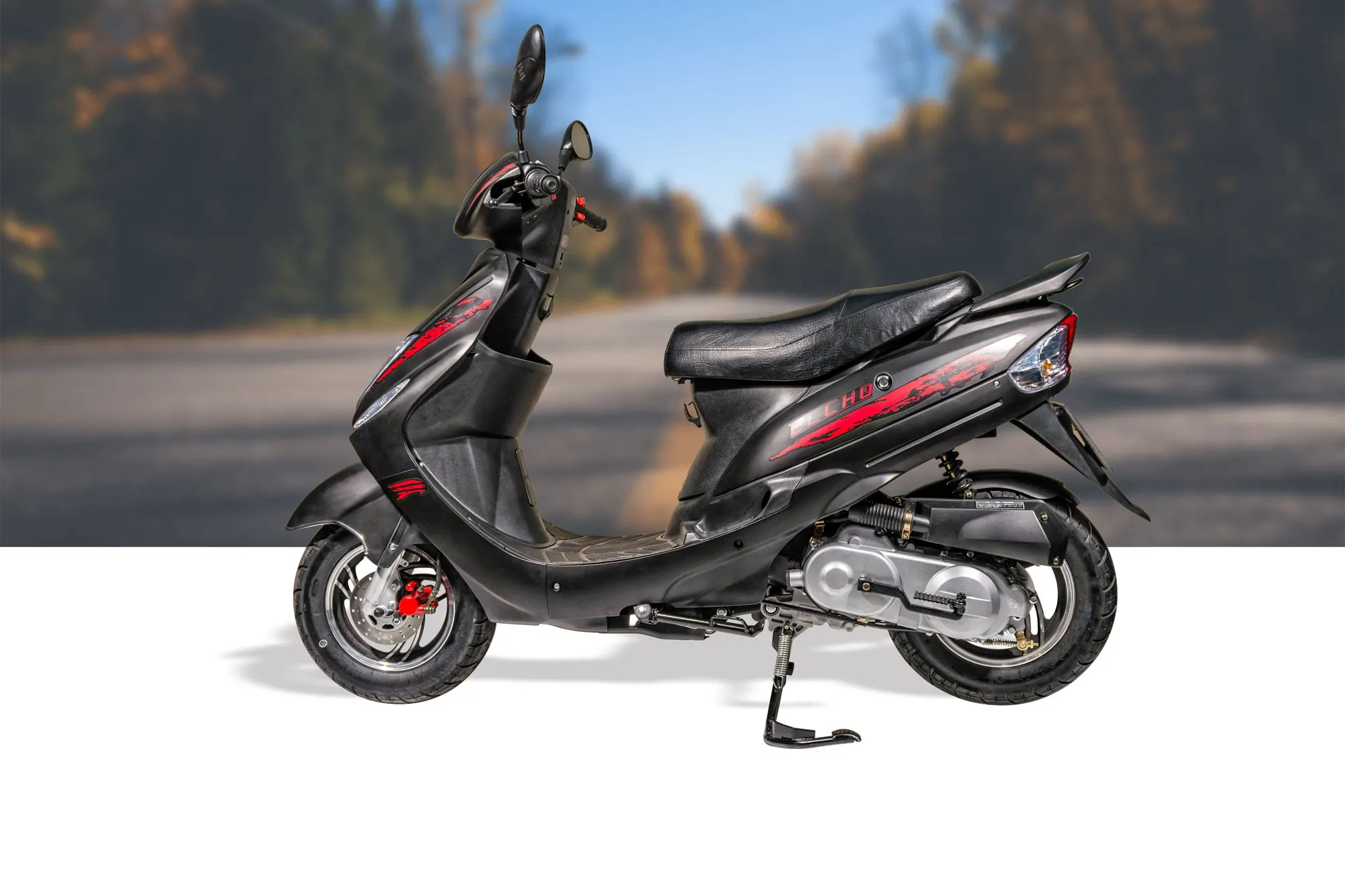 ECCHO JOKER 50 BLACK-le scooter pas cher idéal pour débuter