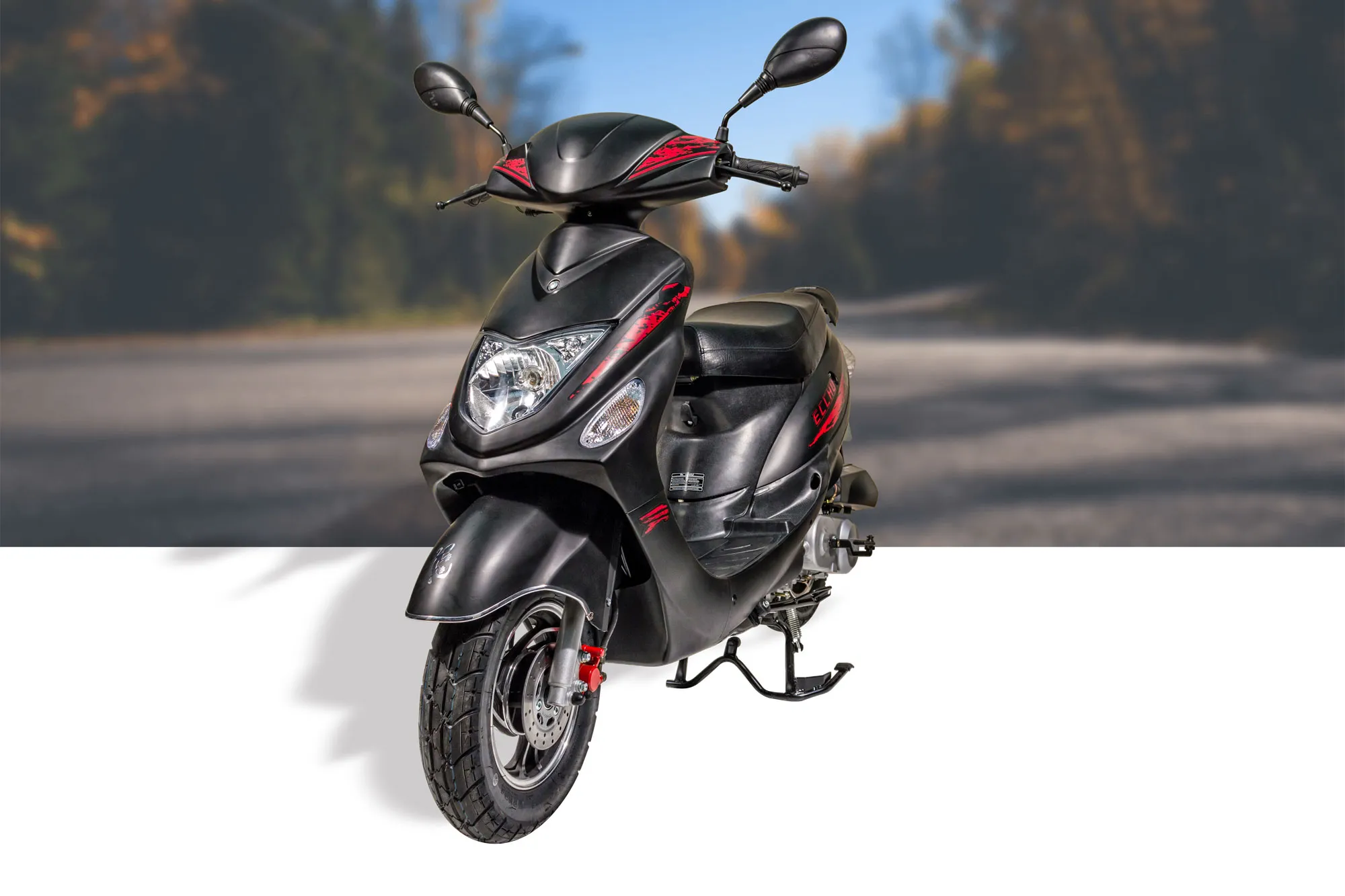 ECCHO JOKER 50 BLACK-le scooter pas cher idéal pour débuter
