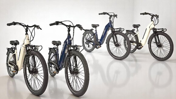 Vélo électrique MYLAND HANDY 27.5 POUCES T44-M BLEU MOTEUR ROUE AR 36V 13AH 486WH 25KM/H 40NM