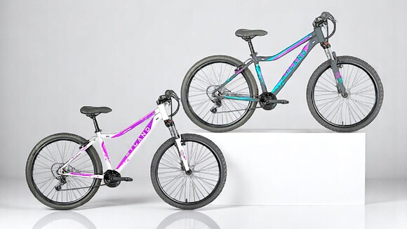 VTT MYLAND Active 26 blanc pour jeune adulte- Roues de 26 pouces