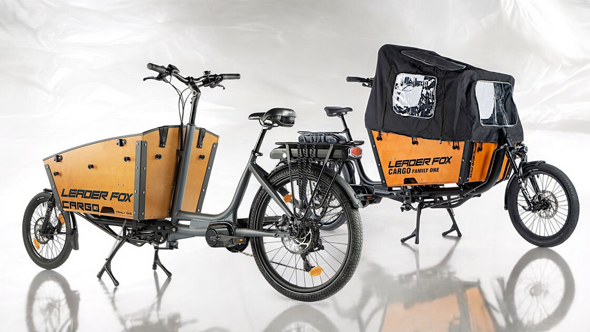 Accessoires pour vélo cargo biporteurs et triporteurs