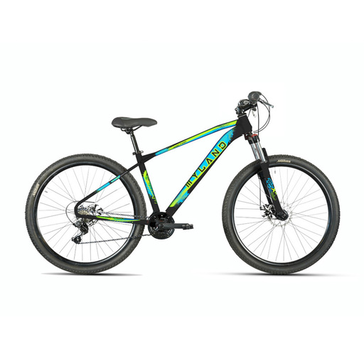 Velo MYLAND 24 POUCES VTT REACTION GRIS CADRE ACIER 3X6V