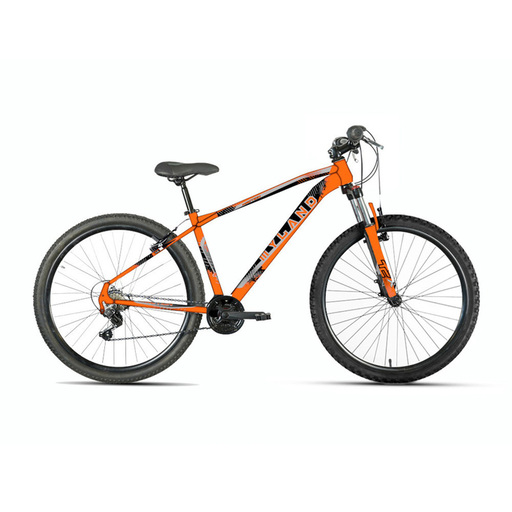 Velo MYLAND 24 POUCES VTT REACTION ORANGE CADRE ACIER 3X6V
