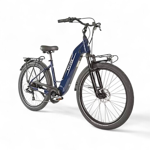 Vélo électrique MYLAND HANDY 27.5 POUCES T44-M BLEU MOTEUR ROUE AR 36V 13AH 486WH 25KM/H 40NM