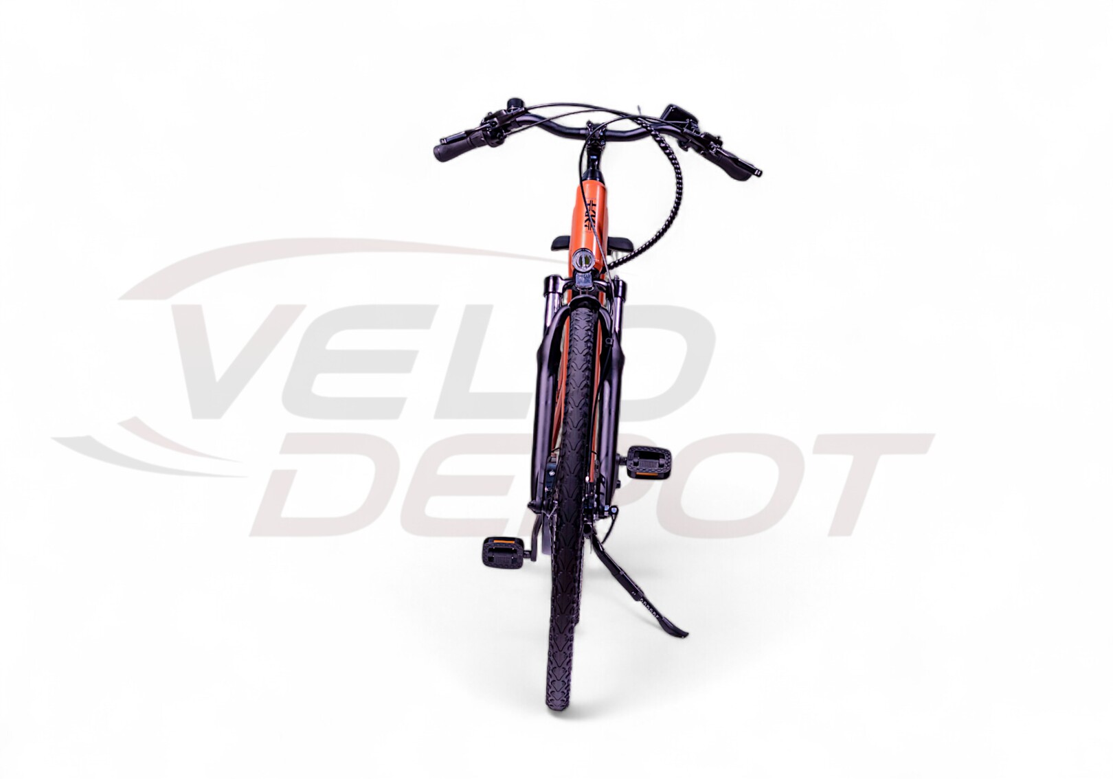 Vue 360° le vélo Électrique TNT Bikes Fréquence 28 Terracotta